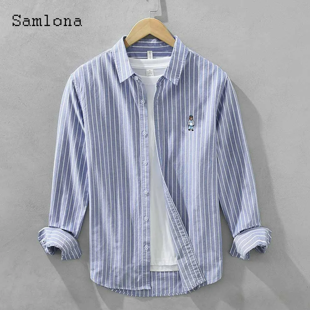 

Korean Fashion Shirts Plus Size Men Vintage Splice Blouses 2023 Single Breasted Tops Men's Casual Pocket Shirt blusas hommes