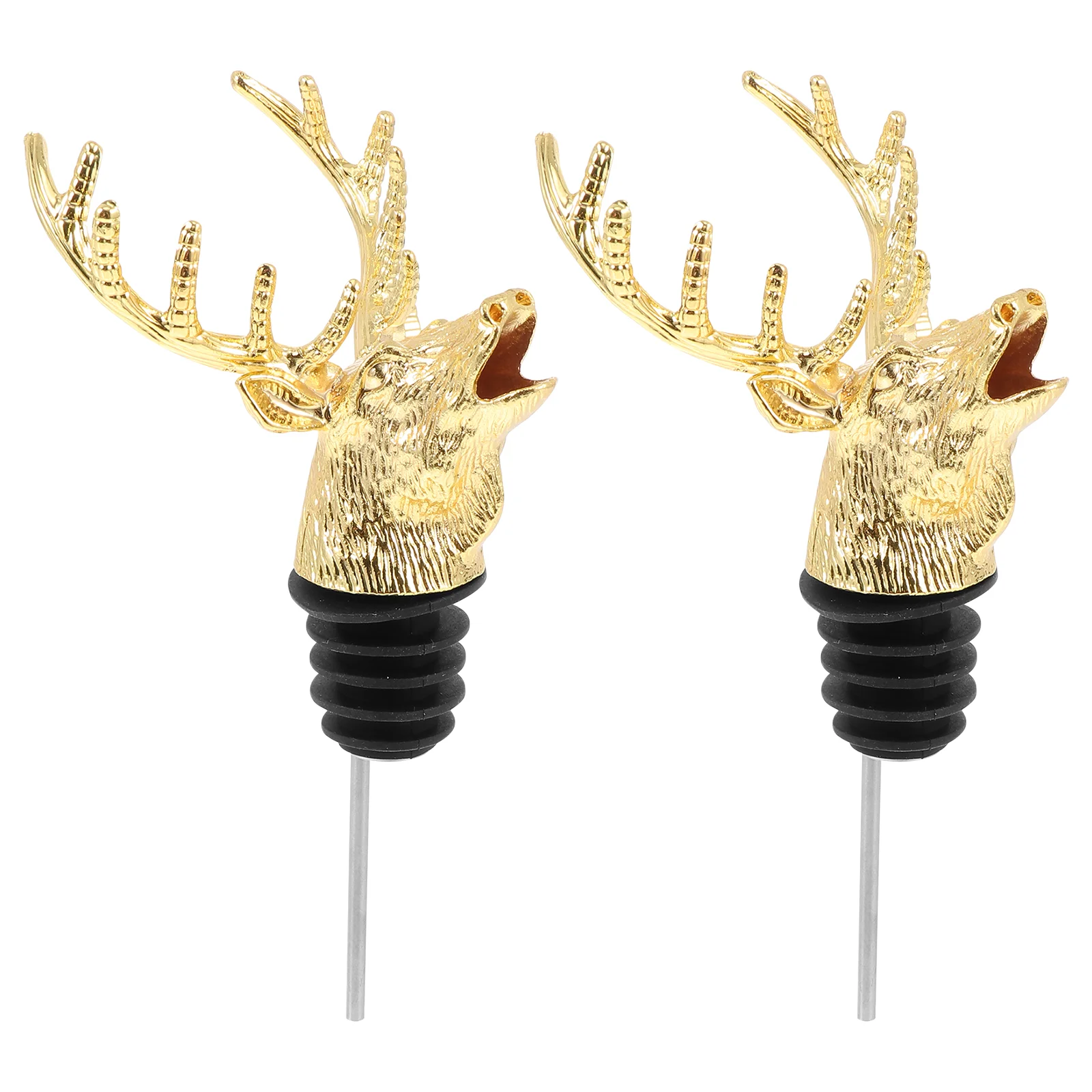 

Deer Head Pourer Creative Bottle Stopper Accessories Stoppers Gadget Spout