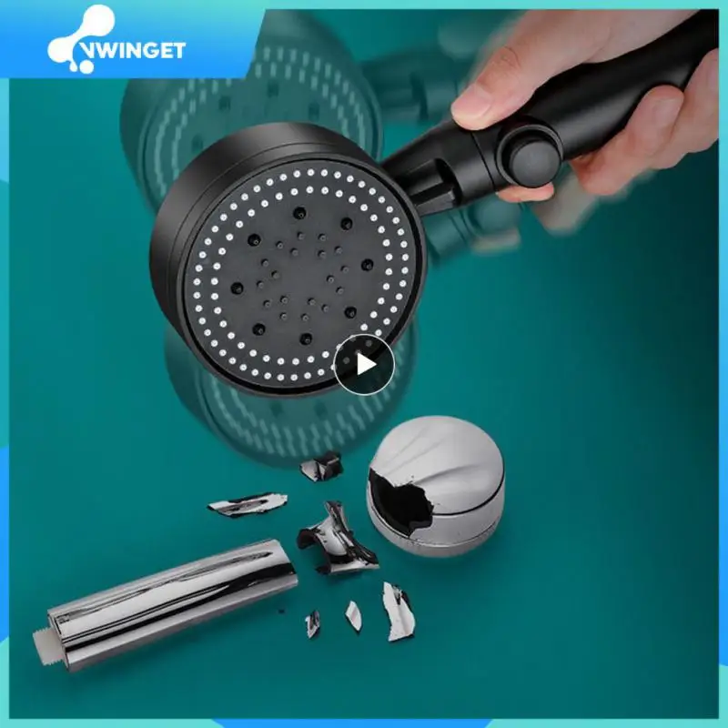 

Ручная Распылительная насадка для душа, домашняя водосберегающая Регулируемая насадка для душа, аксессуары для ванной комнаты, 5 режимов, смесители для ванны, насадка для душа