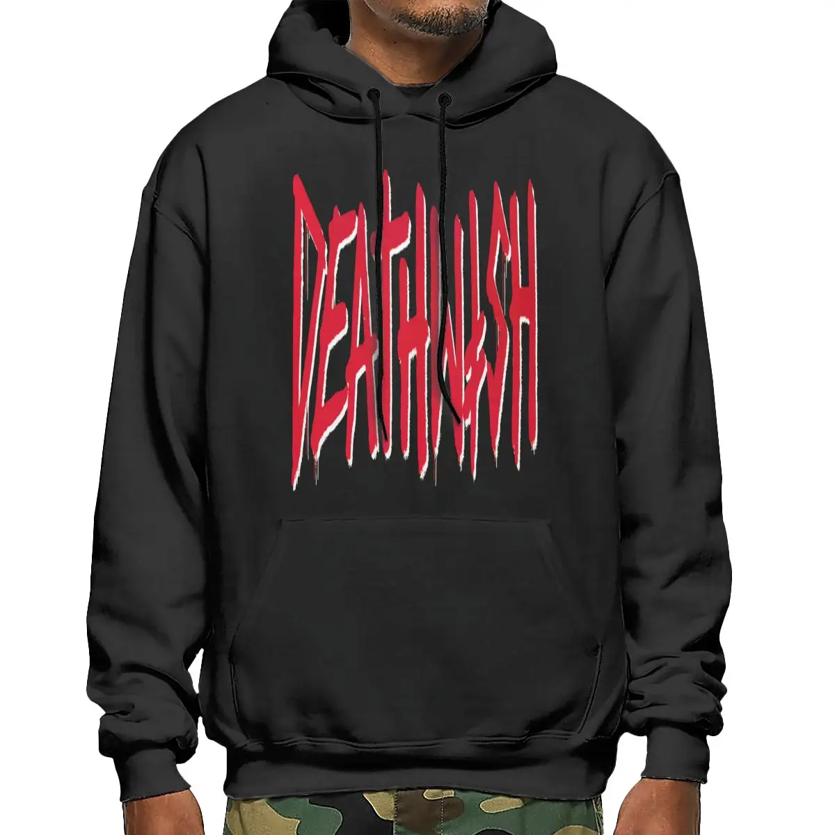 

Толстовка-оверсайз с капюшоном Deathwish Death Tag
