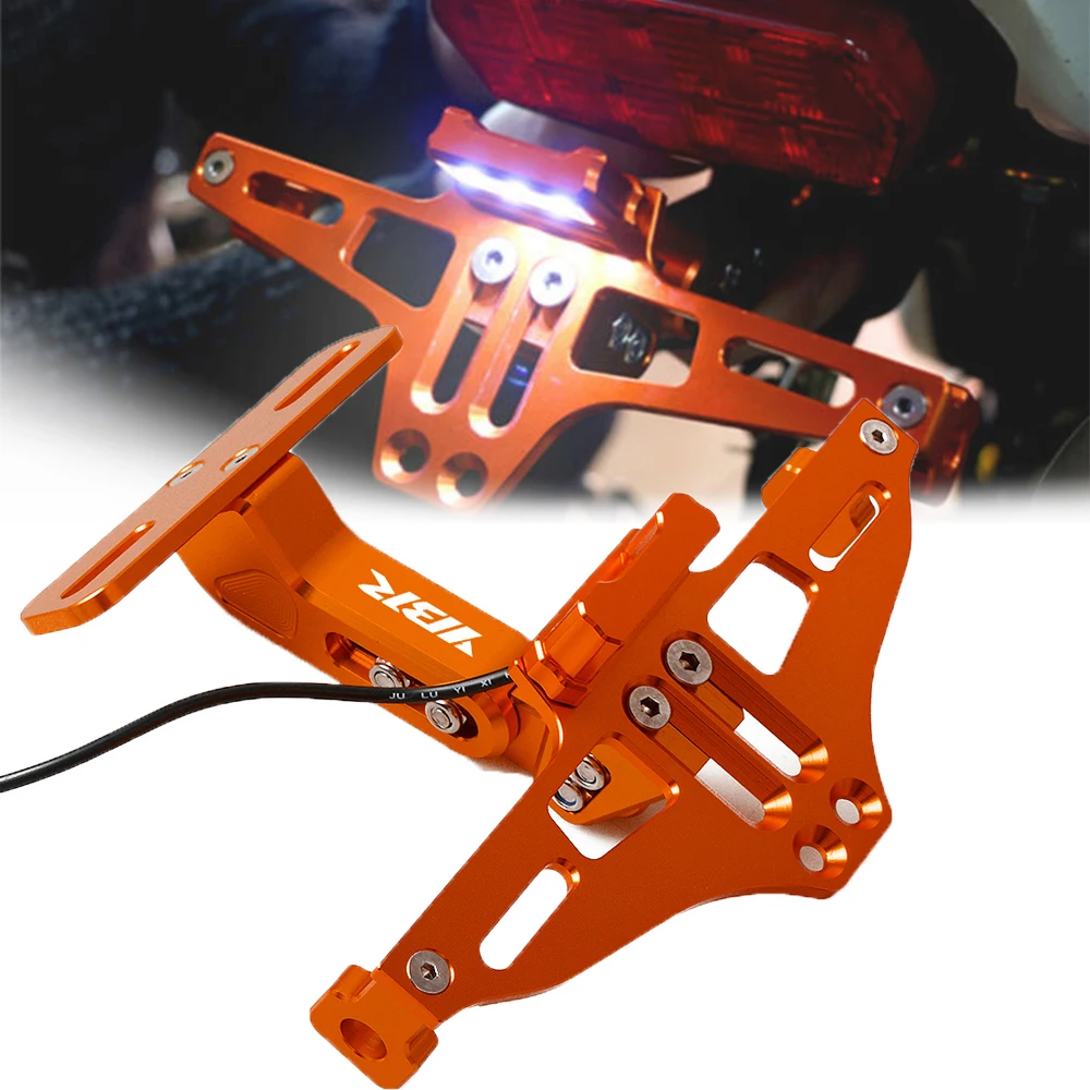 

Motorcycle License Plate Bracket Holder Frame Number Plate For YAMAHA YBR125 YBR250 YBR 125 250 2005-2014 2013 2012 2011 2010