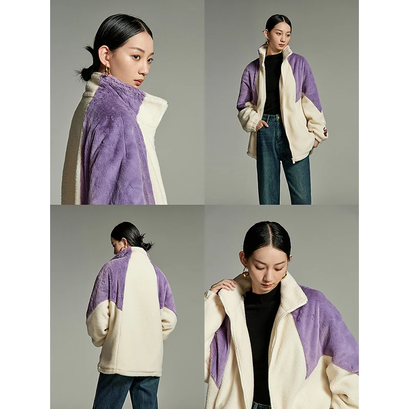 Рисунок 4 - Женская плюшевая куртка с длинным