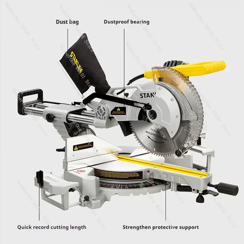 220 В 10 &quotалюминиевая пила 255 мм алюминиевая деревянная угловая торцовочная для
