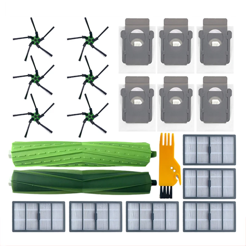 

For iRobot Roomba S9 9150 / S9+ Plus 9550 Robot Vacuum Cleaner Dust Bag Filter Bags Main Side Brush Hepa Filter Spare Parts