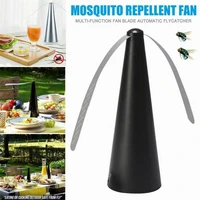 1pcs fly repellent fan mosquitoes insect killer pest reject keep flies bugs away fly destroaser repeller table food protector