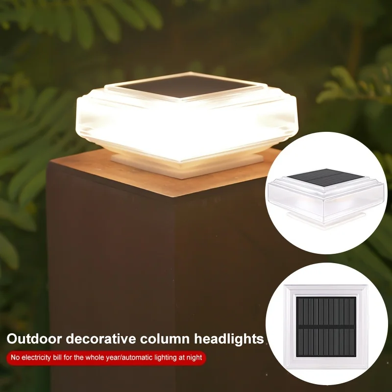 Светодиодная лампа на солнечной батарее внешняя водонепроницаемая настенная