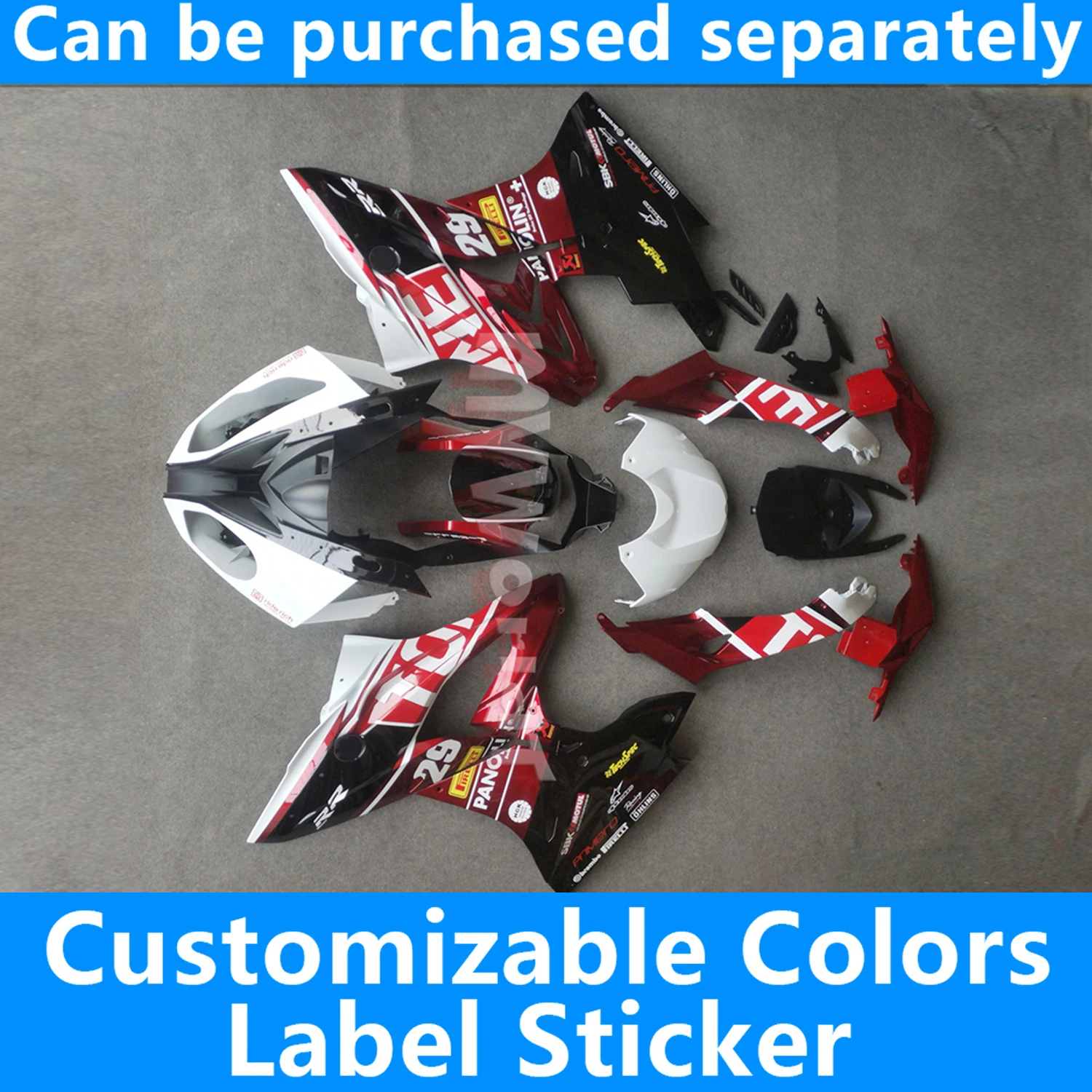 

Обтекатель из АБС-пластика, комплект панелей кузова, полный комплект, подходит для BMW S1000RR S1000 S 1000 RR 17 18 2017-2018, аксессуары для мотоциклов, оболочка