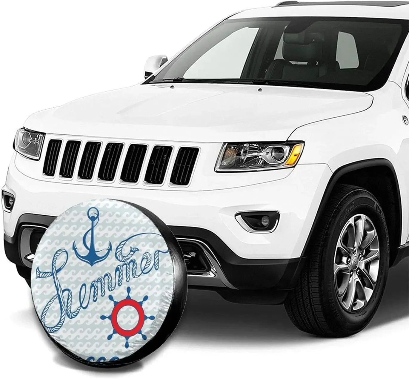 Осенний декор летние морские символы запасные шины обложки для женских шин