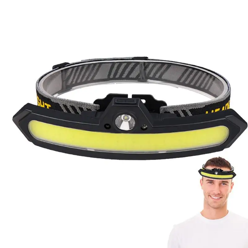 

Headlamp Flashlight Bright Headlamps For Adults Rechargeable Built-in 1200mAh Battery Camping Light Hiking Essentials For