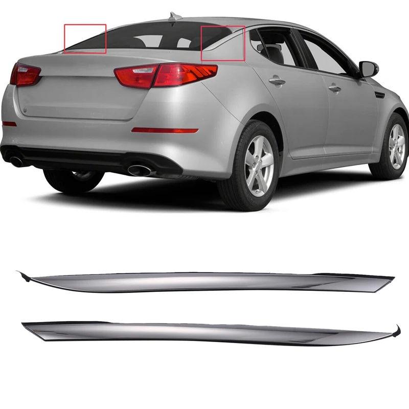 

Car Center Column Chrome-Plated Molding Quarter Panel Trim ABS For Kia Optima 2011-2015 Optima Hybrid