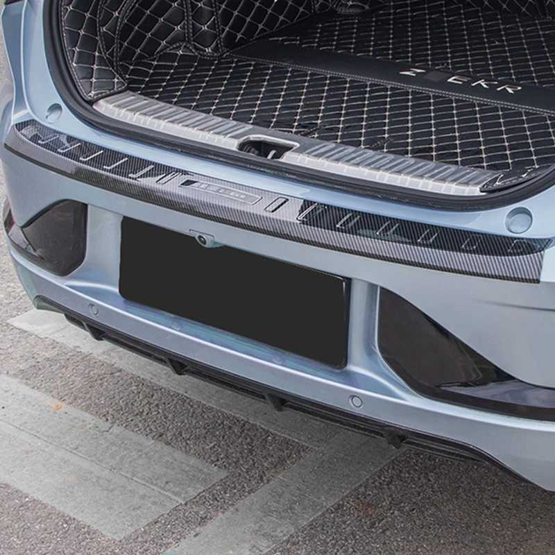 Защитная крышка для заднего порога автомобиля наклейка украшения стильные