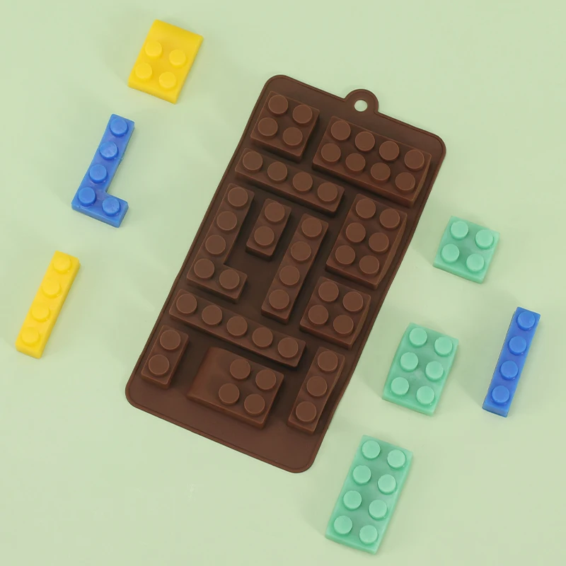 

Silicone Mold Rectangular 3D Block Chocolate Baking Mould Cake Biscuits Mousse Bread Muffin Soap Candle Decoration Maker