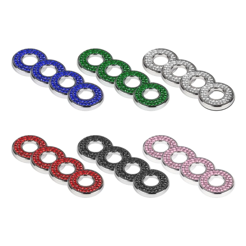 2023 высокопроизводительный автомобильный Внутренний дверной замок Pull Cover Крышка дверного замка автомобиля Кристальные наклейки для C200L GLC260 C260L Doos долговечные