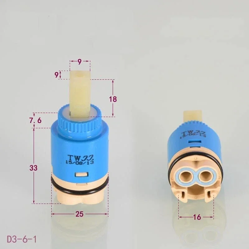 Керамический картридж для крана 25/35/40 мм