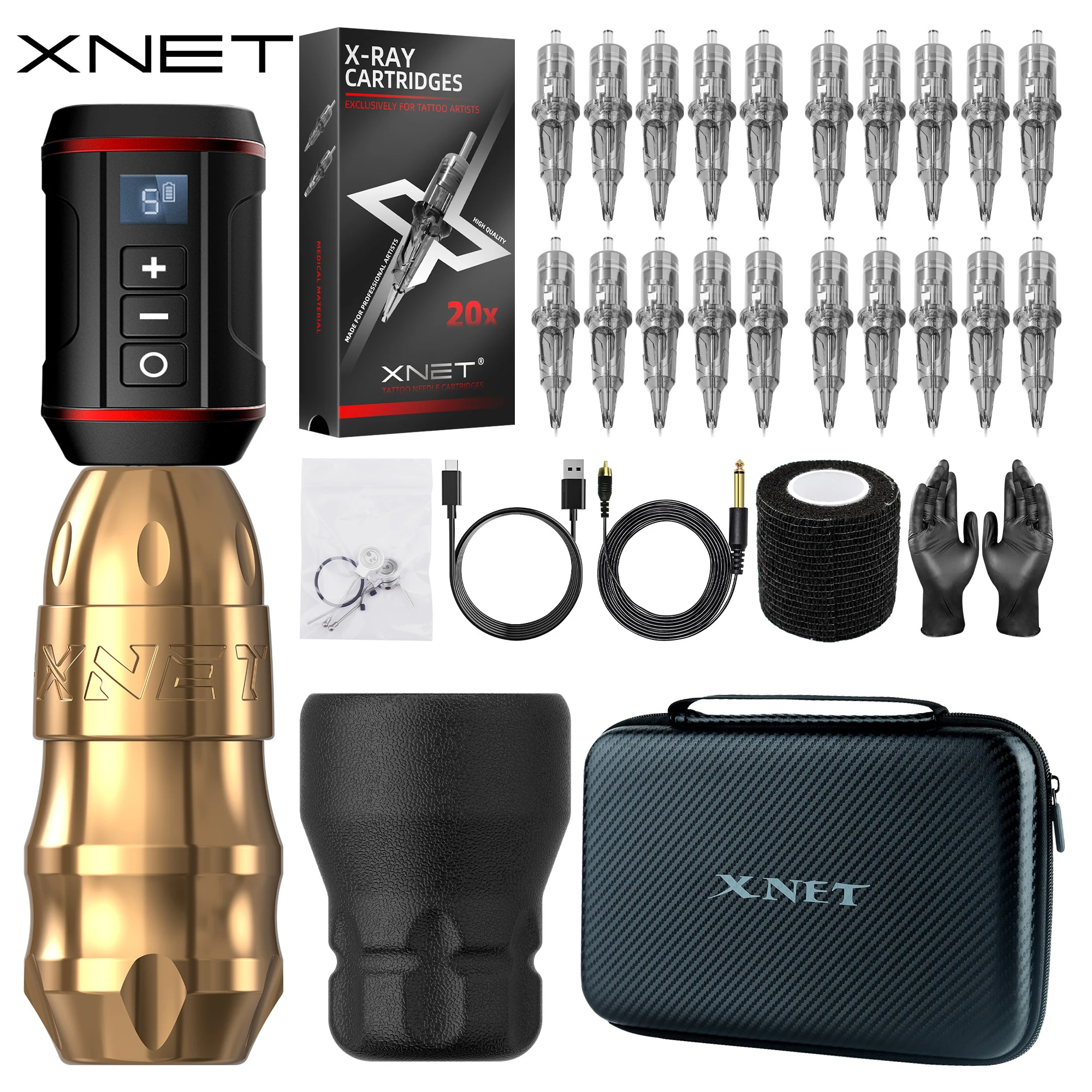 Набор для тату-машинки XNET Sita мощный бесщеточный двигатель ход хода 3 5-4 0-4 5 мм