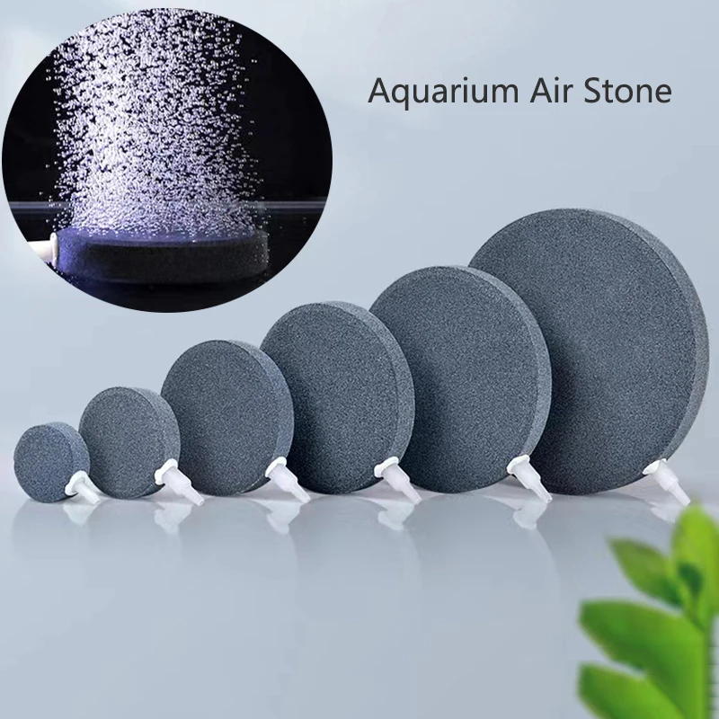 40/50/60/70/80/10/12/15mm Aquarium Fish Tank Air Stone Oxygen Aerator Increasing Air Bubble Pond Pump Hydroponic Oxygen acuarios