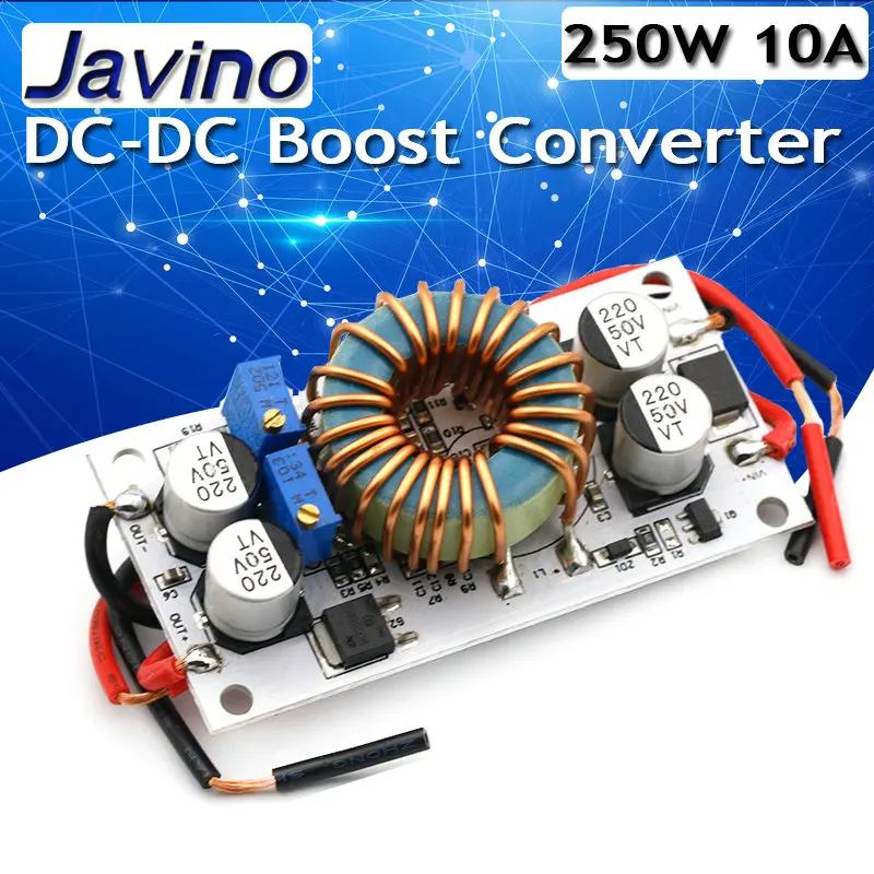 

Stlxy 250W Повышающий модуль постоянного тока