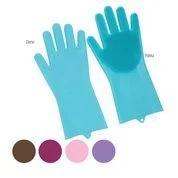 

Silicone and Sponge Glove for Multi-purpose Dishwasher.
