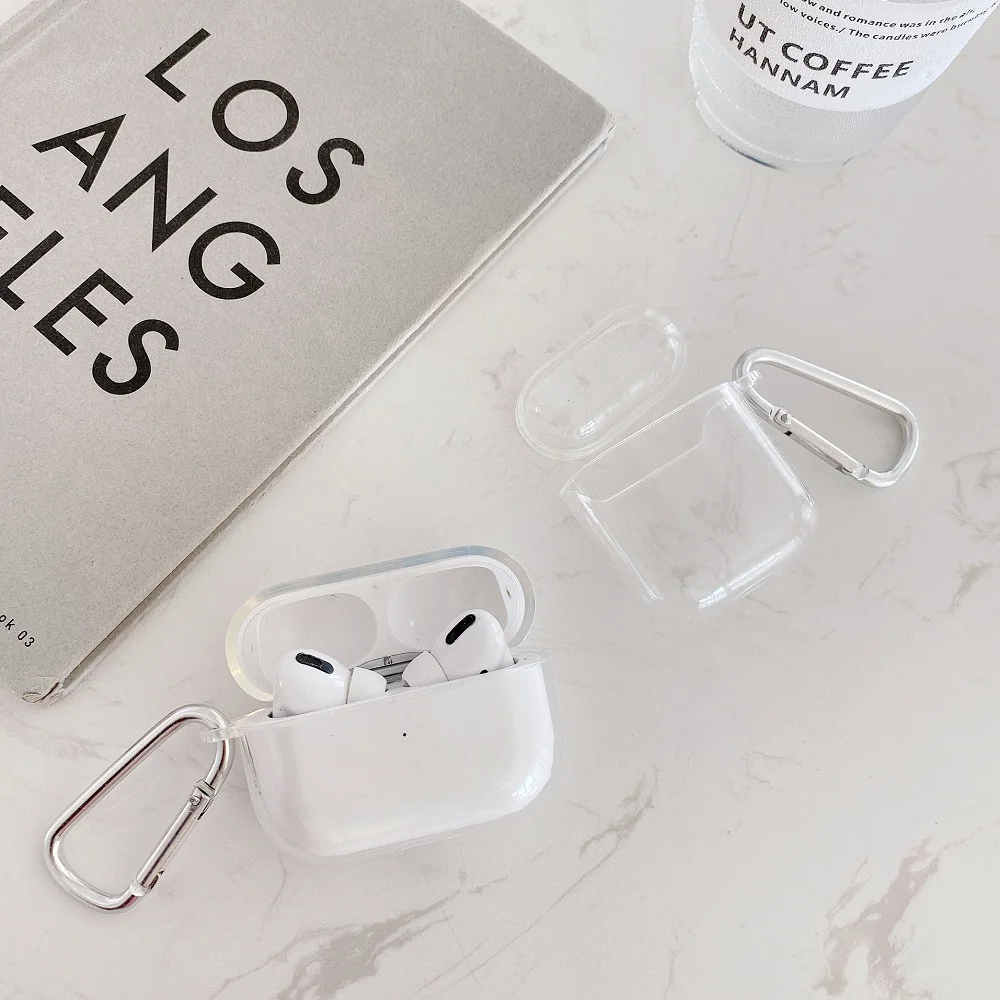 

Crystal Earphone Case For Apple AirPods 3 Silicone Transparent Protective Cover For Air Pods Pro 2 1 Accessories Charging Box