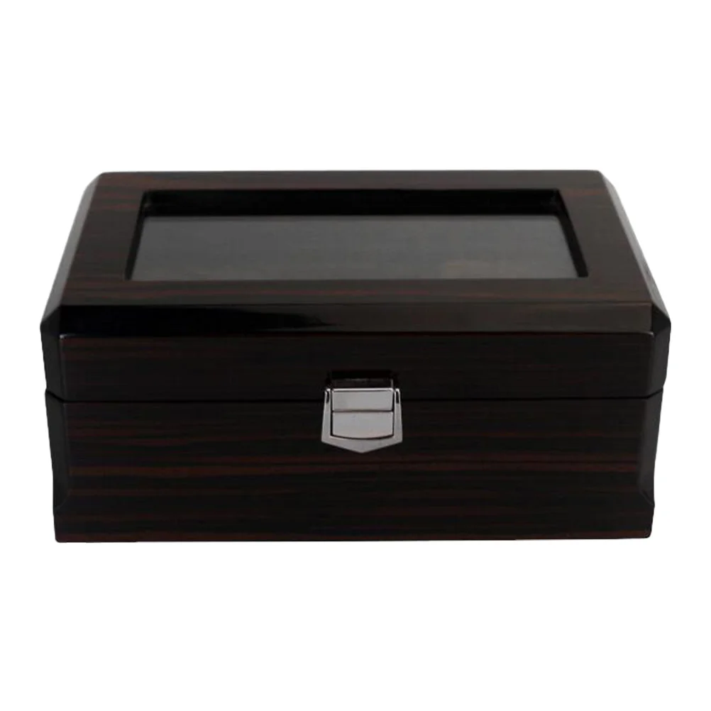 

3 Slots Wooden Watch Storage Box Watch Display Box Jewelry Wood Jewelry Box