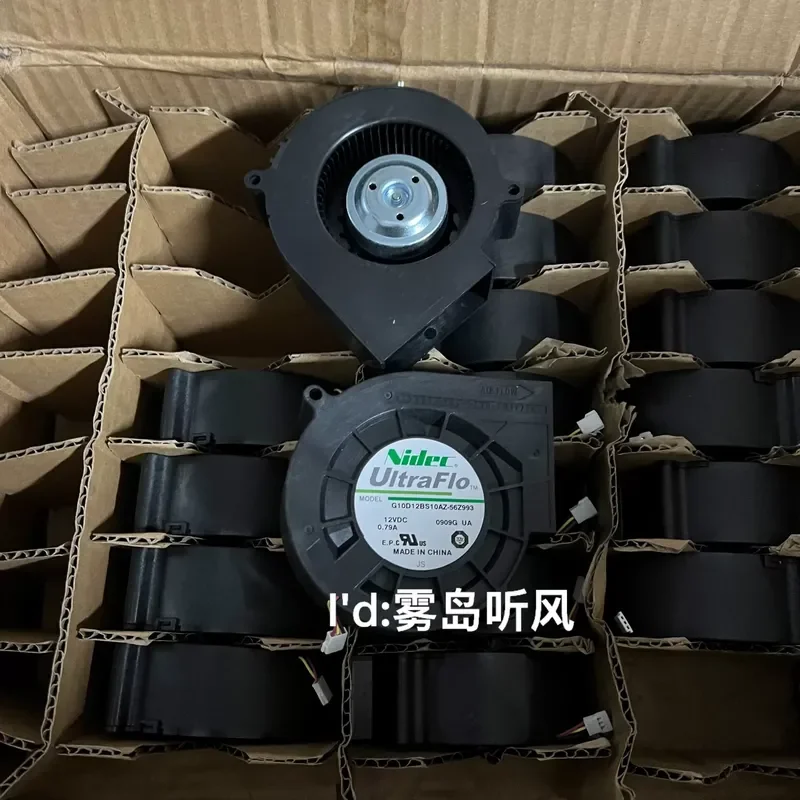 Оригинальный турбовентилятор Nidec UltraFlo для модели G10D12B: высокопроизводительный охлаждающий вентилятор с эффективным воздушным потоком и прочной конструкцией (art.: 3920dc51bf0ce) - 3920dc51bf0ce