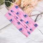 50 шт. кавайная аниме мультяшная Ститч маска ангела одноразовая трехслойная защитная маска для лица Пылезащитная маска для мальчиков и девочек подарок без коробки