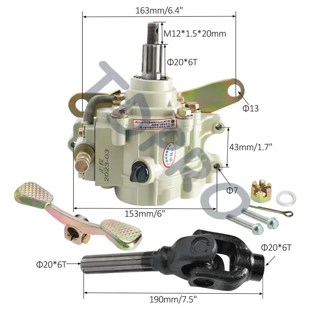 TDPRO 150-300cc ATV Трансмиссия Обратный Коробка передач вперед назад Конвертер Корпус