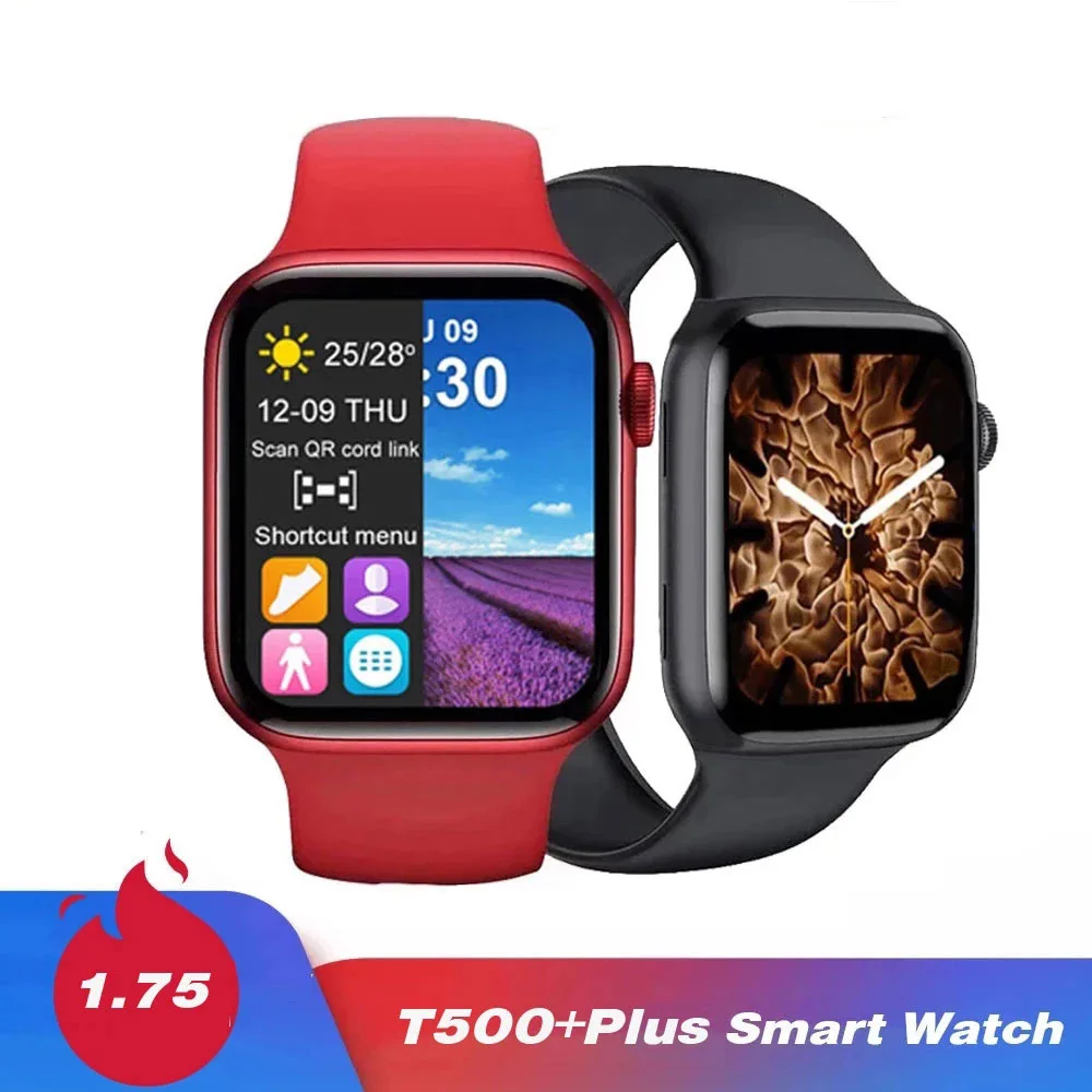 

IWO 13 Pro Max T500+plus Smart Watch Series 6 Phone Call Put Photo Heart Rate Sport Waterproof Smart Watch PK HW22 X7 W46 AK76