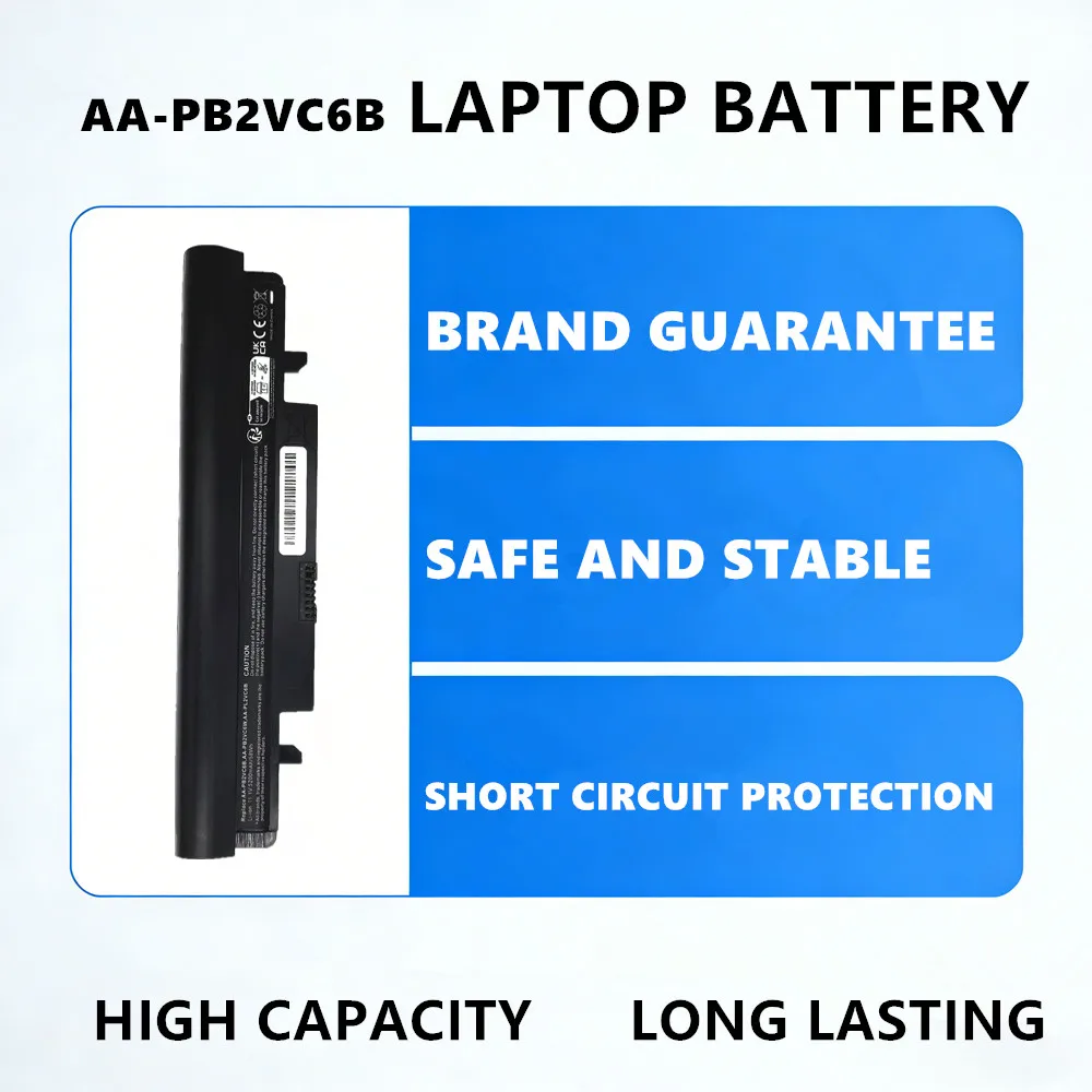 Фото Аккумулятор для ноутбуков Samsung N145, N148, N150, NP-N145, NP-N150, AA-PB2VC6W, AA-PL2VC6B, 11.1V (модель AA-PB2VC6B) №2
