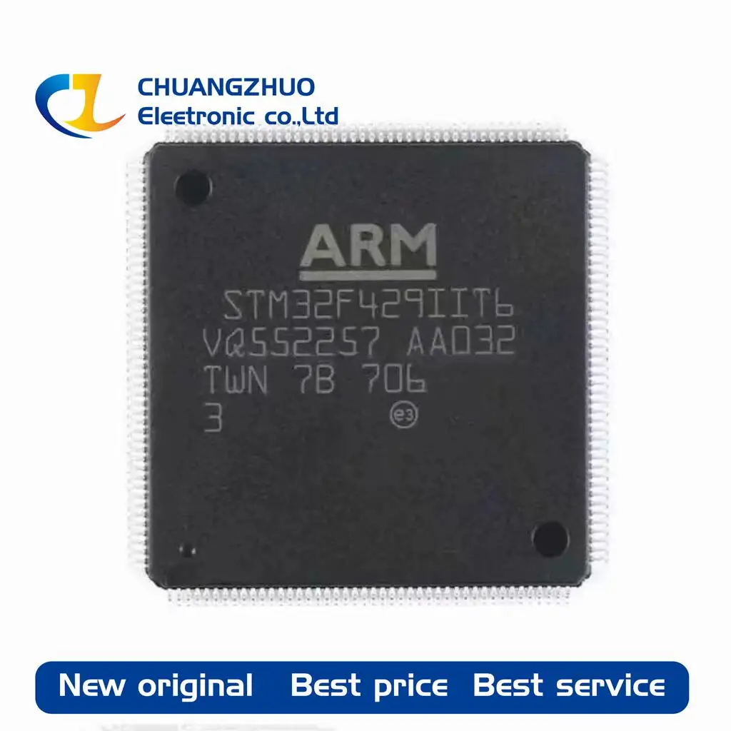 

New original STM32F429IIT6 MCU 32BIT 2MB FLASH 176LQFP