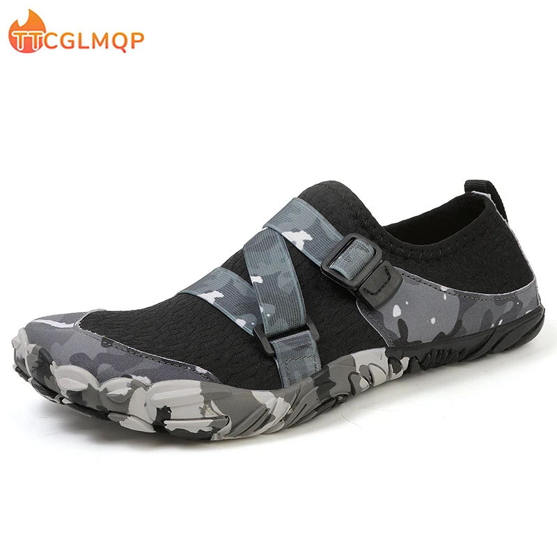 Мужские туфли с широким носком дышащая сетчатая обувь унисекс брендовые мягкие