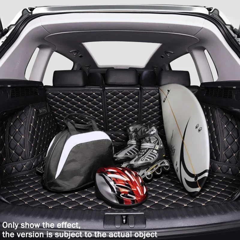 Car Trunk Mat For Toyota Camry XV40 2006~2011 Dirt-resistant Fully Surrounded Rear Cargo Tray Accessories 2010