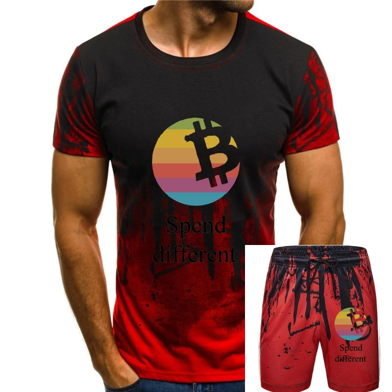 

Bitcoin Spend Different Parody Men's T-Shirt