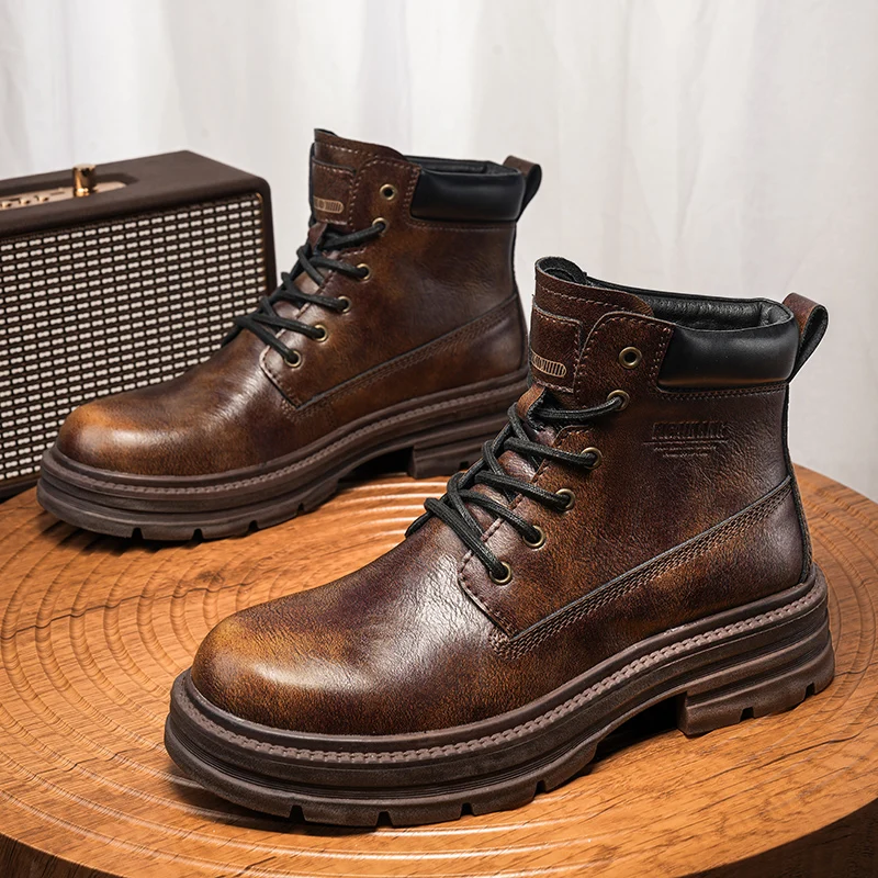 Leather Shoes Casual Business for Men Fashion Dress Tenis De Hombre Moccasins Mokasin Caballero Designer sneakers