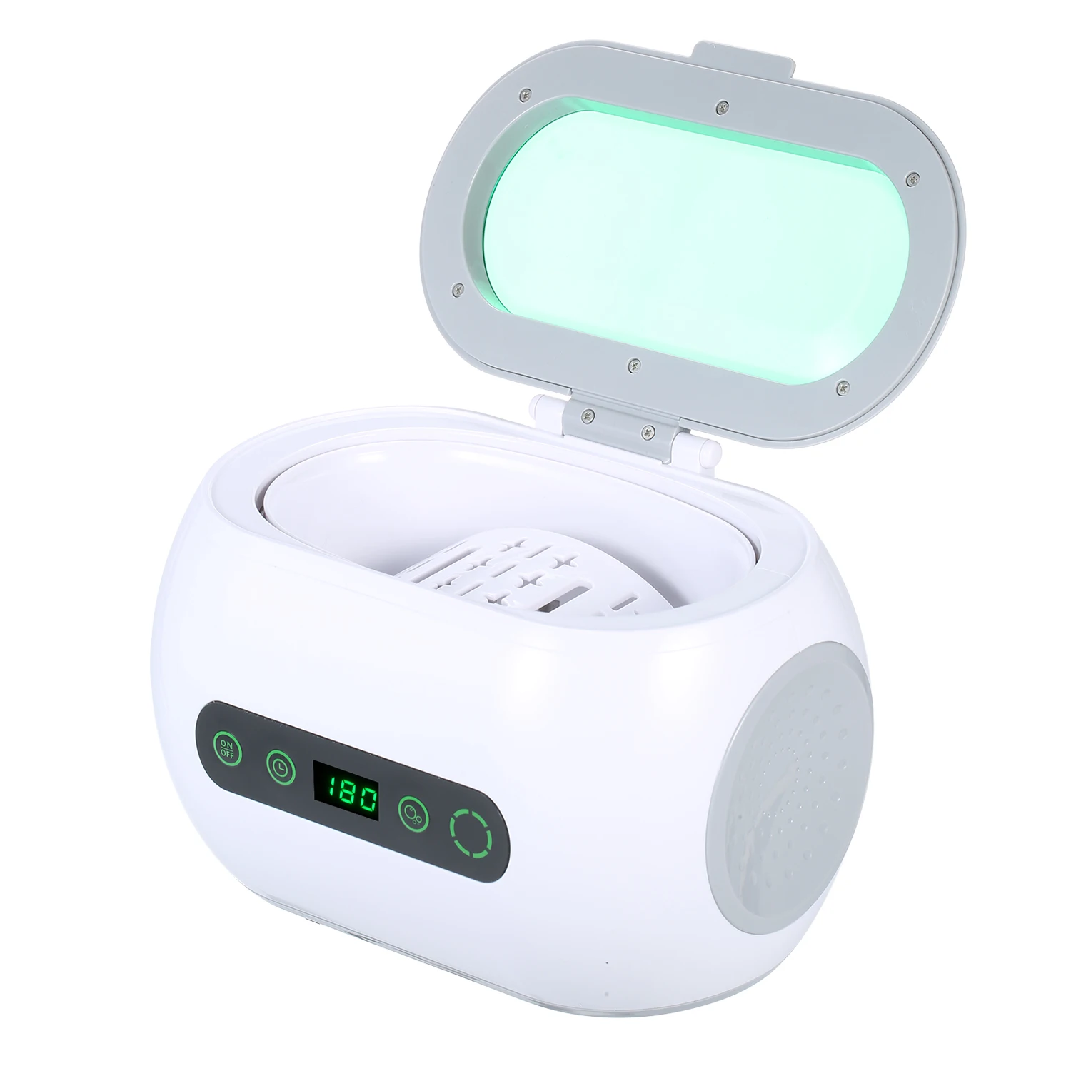 Цифровой ультразвуковой очиститель 600 мл резервуар из нержавеющей стали для