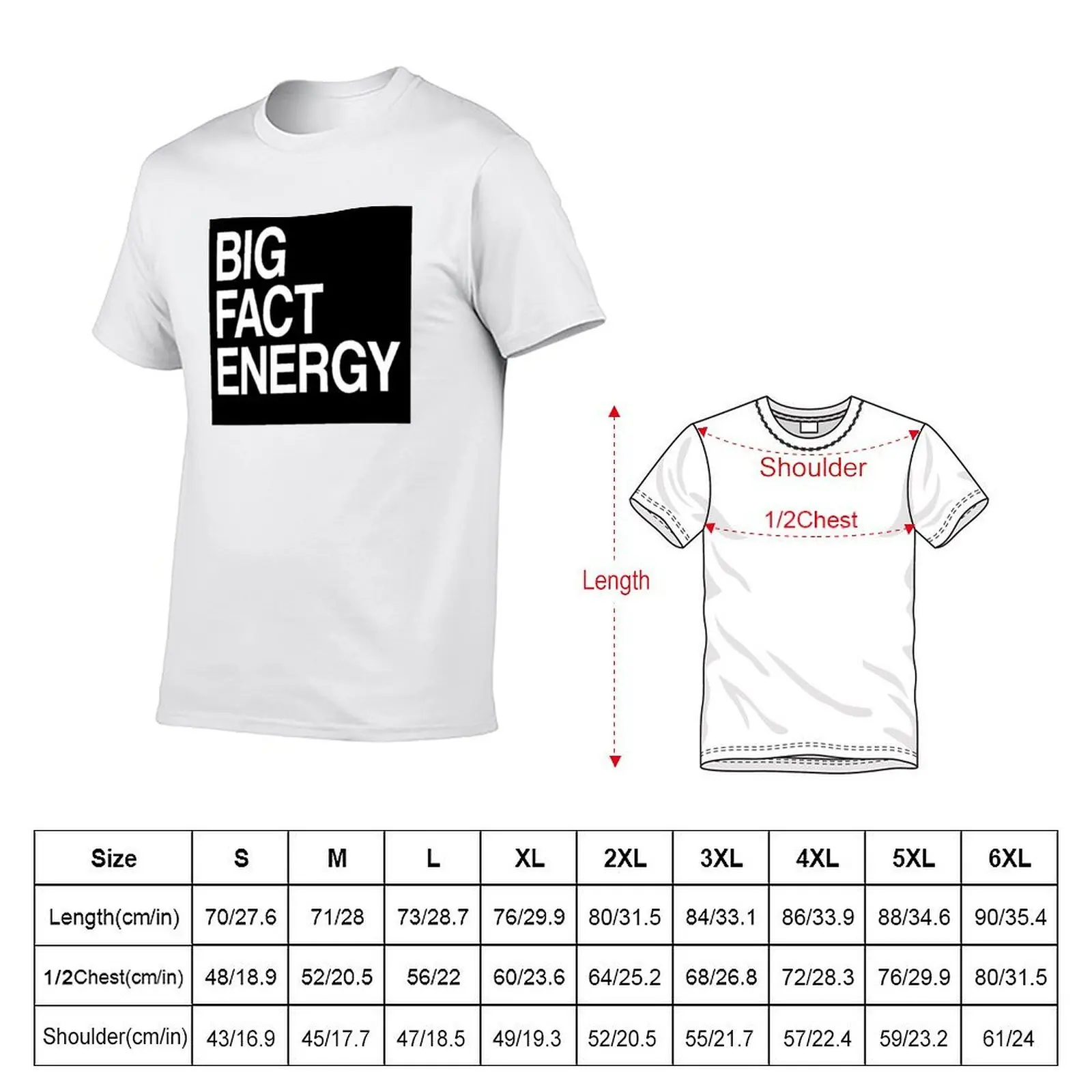 Фото Big Fact Energy - футболка для работы от Брада Роллинсона, легкая футболка для работы №2