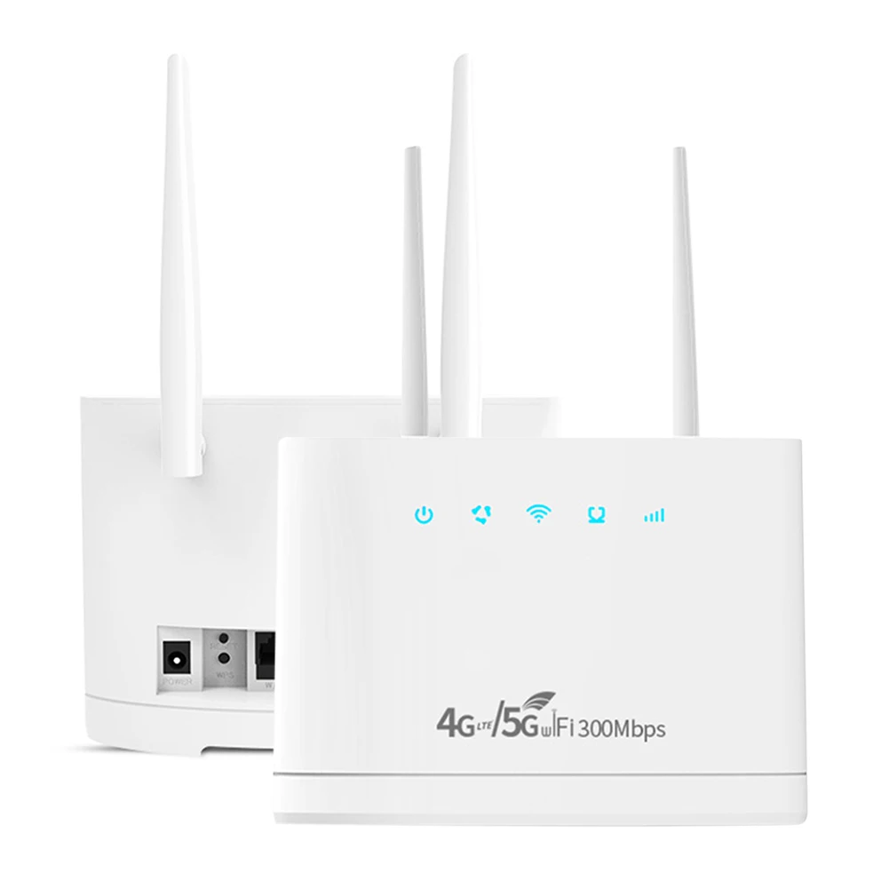 

R311 PRO 4G Router Wireless Modem Portable 4G LTE Router External Antennas with SIM Card Slot Internet Connection Wide Coverage