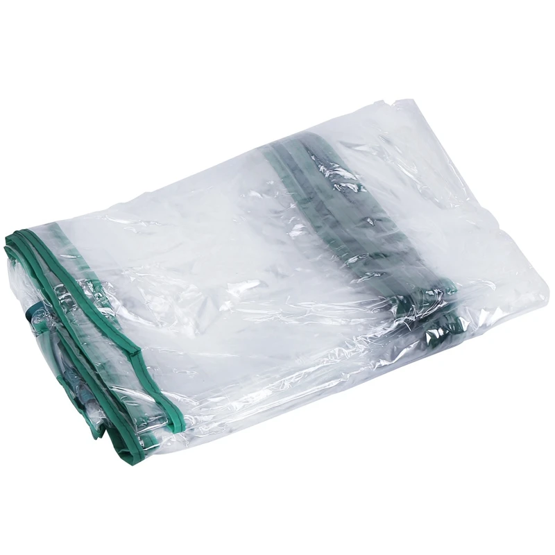 

Новый Теплый садовый ярус из ПВХ, 2 шт., крышка для мини-теплиц для домашних растений, водонепроницаемая защита от УФ-лучей для сада (без железной подставки)