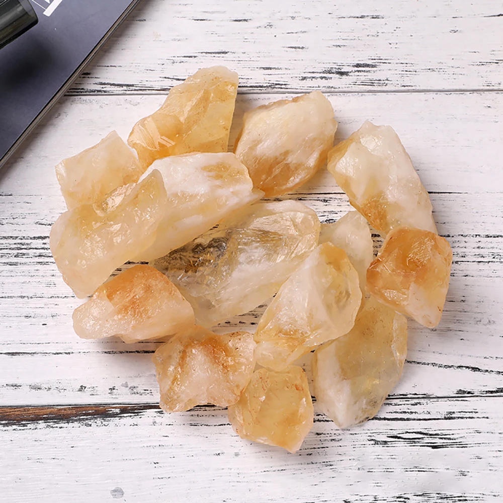 

ST15 Bulk Natural Yellow Salt Stone Rough Stone Fountain Rocks Mineral Specimen for Reiki Healing Crystal Essential Oil Diffuser