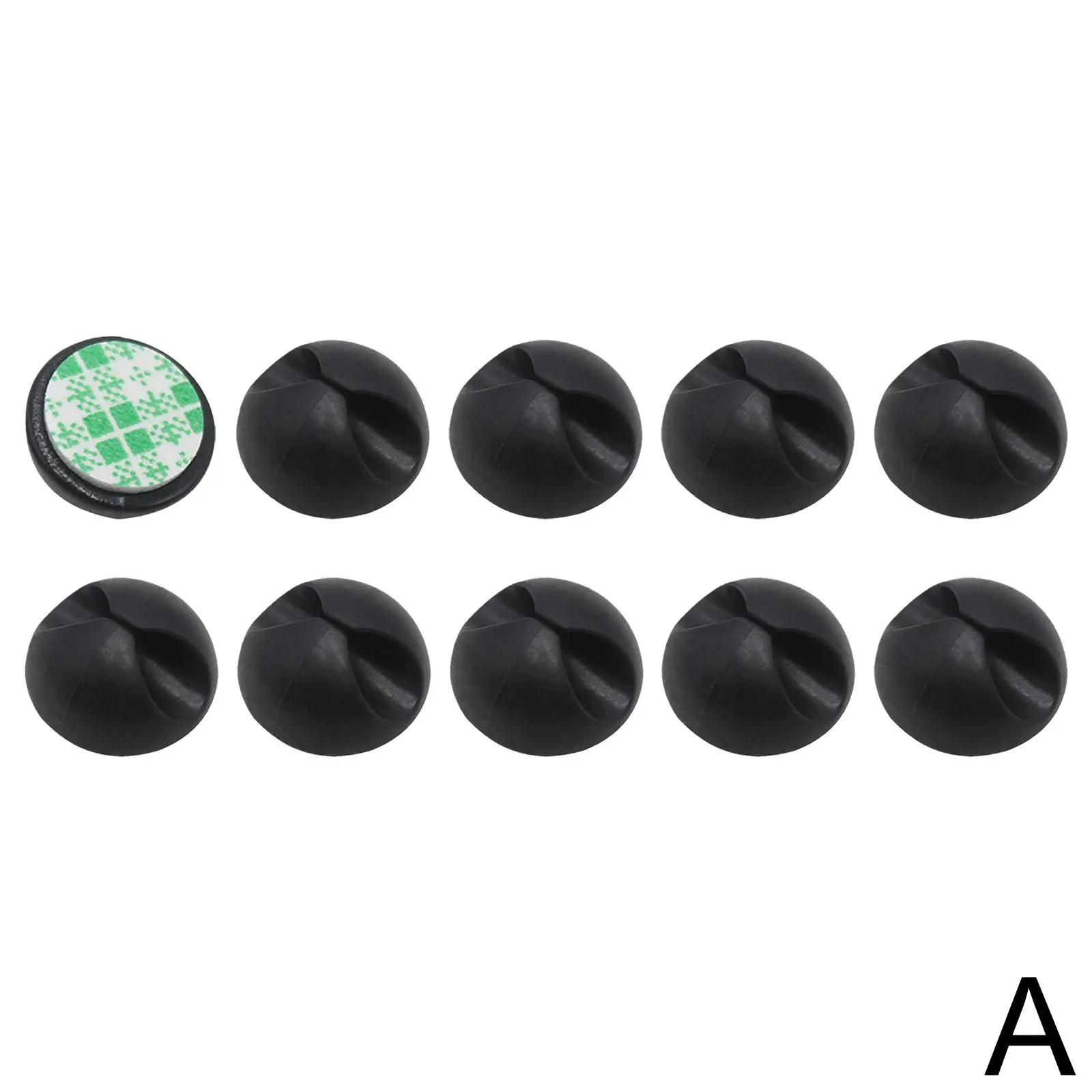 

10 шт. автомобильный зажим для проводов, фиксатор, органайзер, черный цвет, кабельная линия, компьютер, держатель шнура, зажим, USB линия, детали крепления A1T0