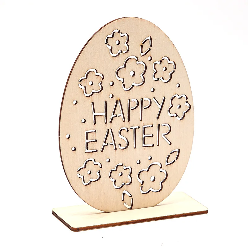 

20Pcs/Lot Easter Eggs Rabbit Happy Easter Party Decorations for Home Colorful Bird Egg Hanging Ornament DIY Toy for Kids