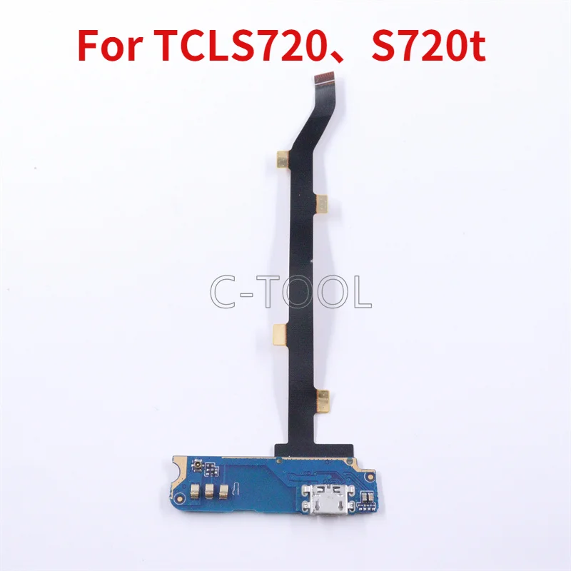 

5 шт. USB-порт зарядного устройства гибкий кабель для TCLS720, S720t Power Play Plus док-коннектор, зарядный порт Port Board
