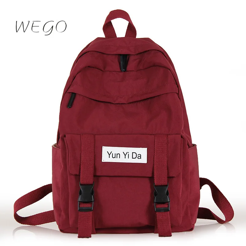 Модный школьный ранец для женщин, вместительный повседневный рюкзак для учеников средней школы в Корейском стиле Ins, 2020