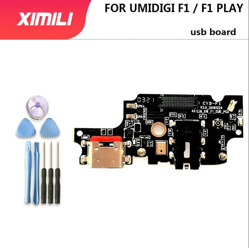 6 3 дюймовая usb-плата UMIDIGI F1 100% оригинальная новая для usb-подключения Замена платы