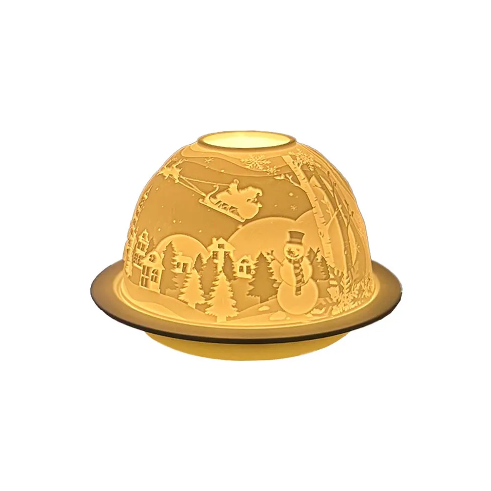 

Винтажный подсвечник Snowman and Deer