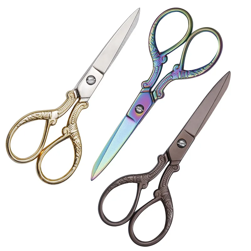 

Antique Retro Tailor's Scissors Design Embroidery Vintage Scissors DIY Sewing Scissors for Needlework Tailor Shears Tools