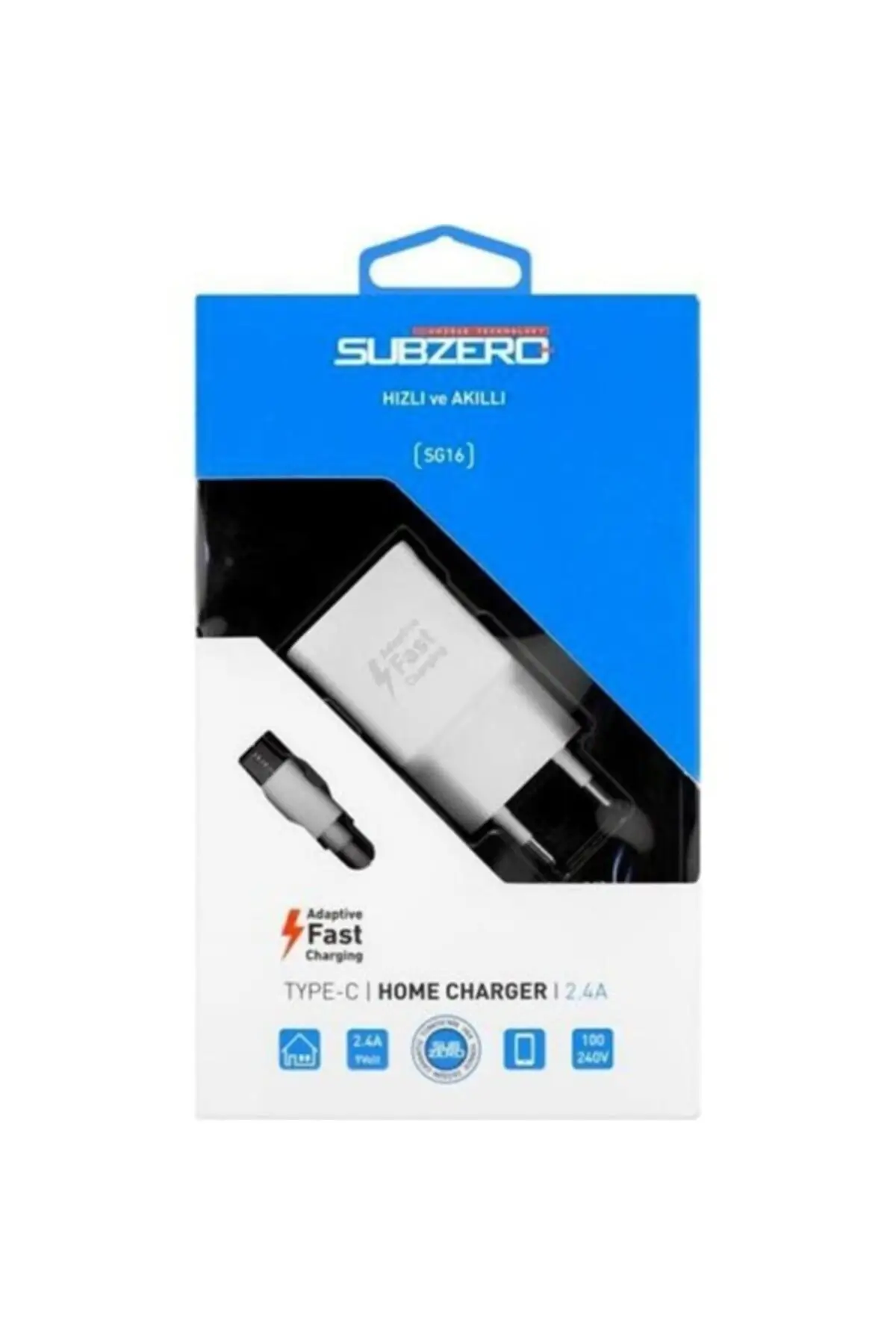 

Type-c 2.4 Amps Quick Charge 1 Mt. Wired Home Quick Charge (sg16)