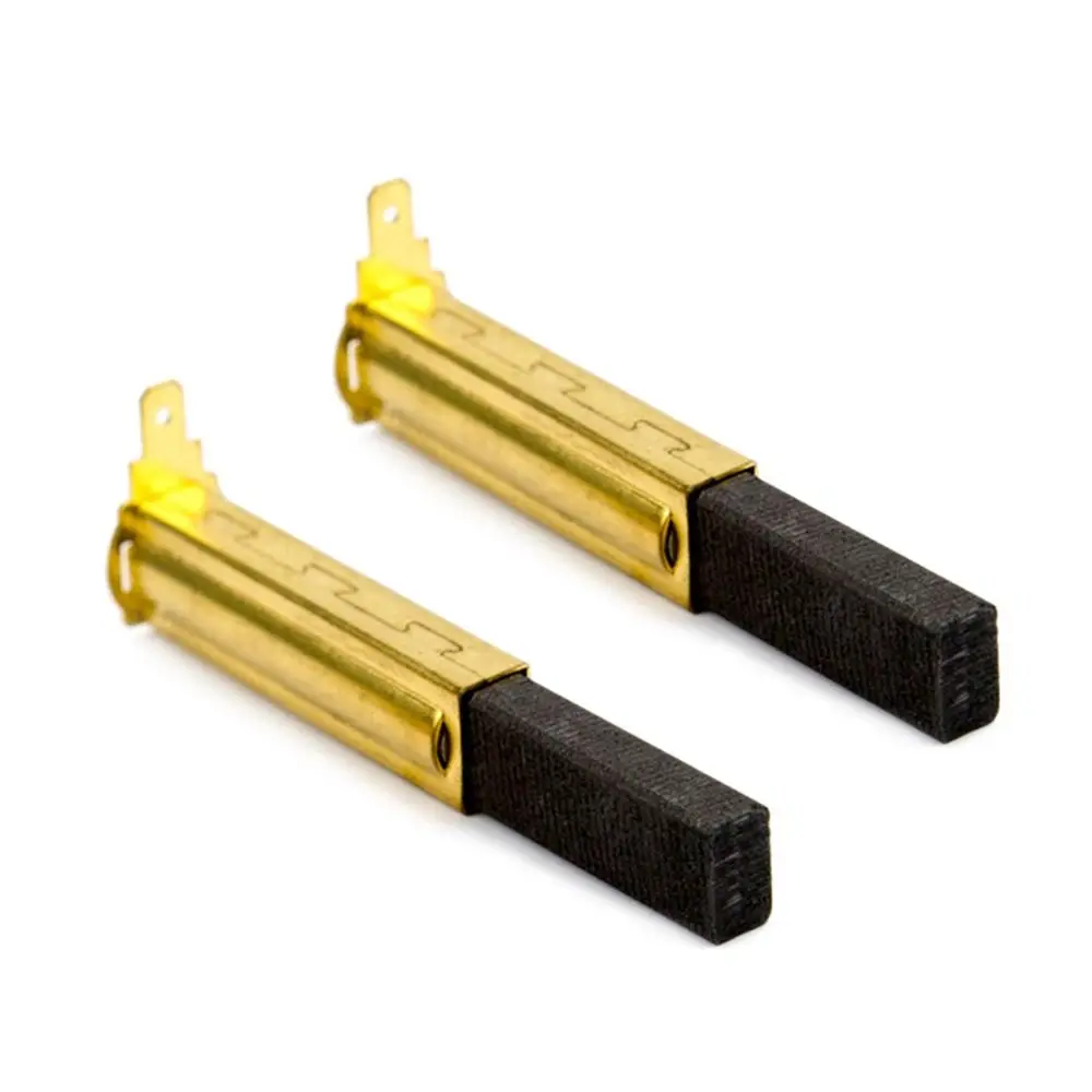 

2Pcs Motor Carbon Brushes 6.3*11*30mm Electric Vacuum Cleaner Suction Machine Parts Replacement Carbon Brush Holder Rotary Tool