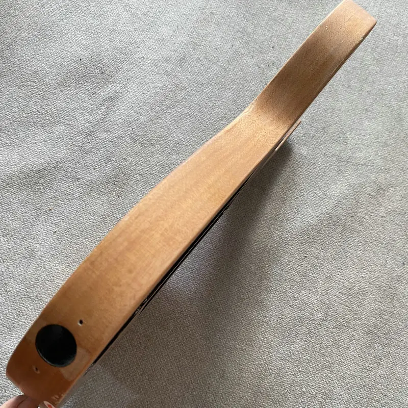 Гитара электрическая EB386 из натурального массива красного дерева 2 пивота