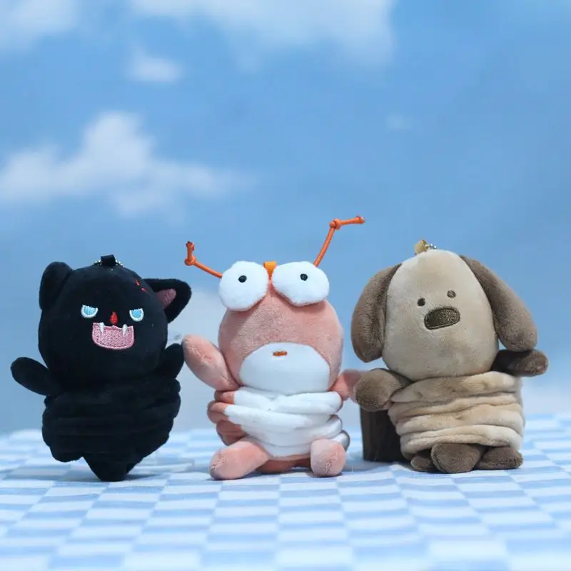 Мягкие игрушки плюшевые кавайные раки кулон плюшевая игрушка фигурка собаки